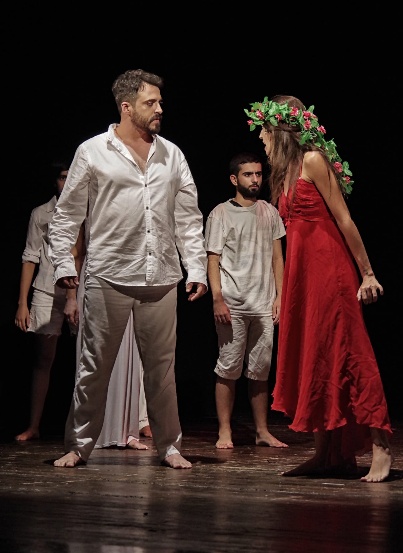 Fabrizio Congia: faccia a faccia, in scena